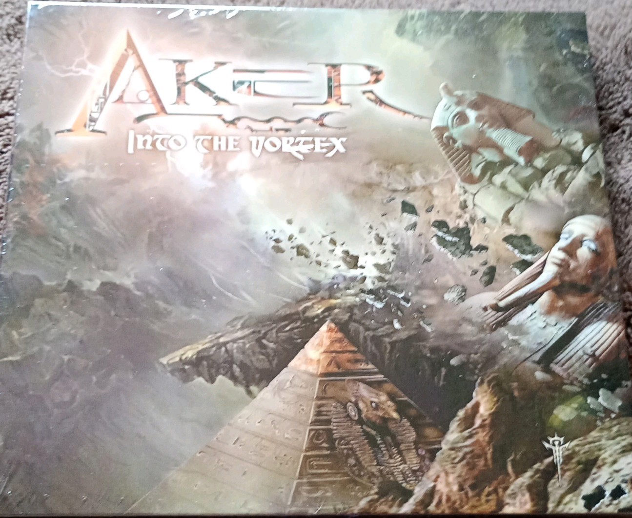 AKER - Into The Vortex  CD Digipack NO RETURN    WINTERMOON
