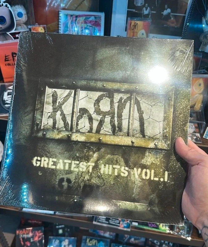 Korn Greatest Hits vinyle couleur