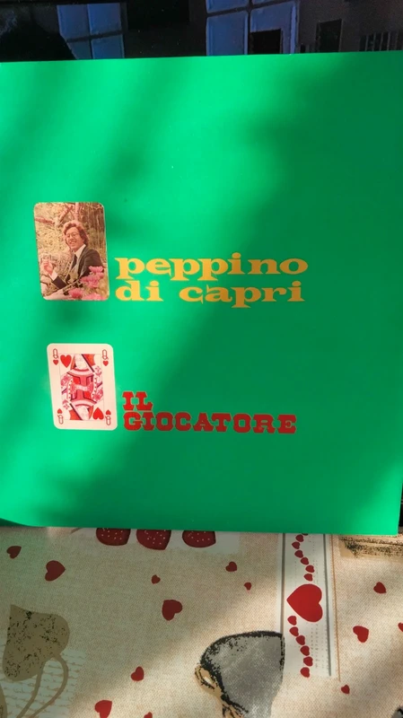 LP 33 giri di Peppino di Capri "il giocatore"