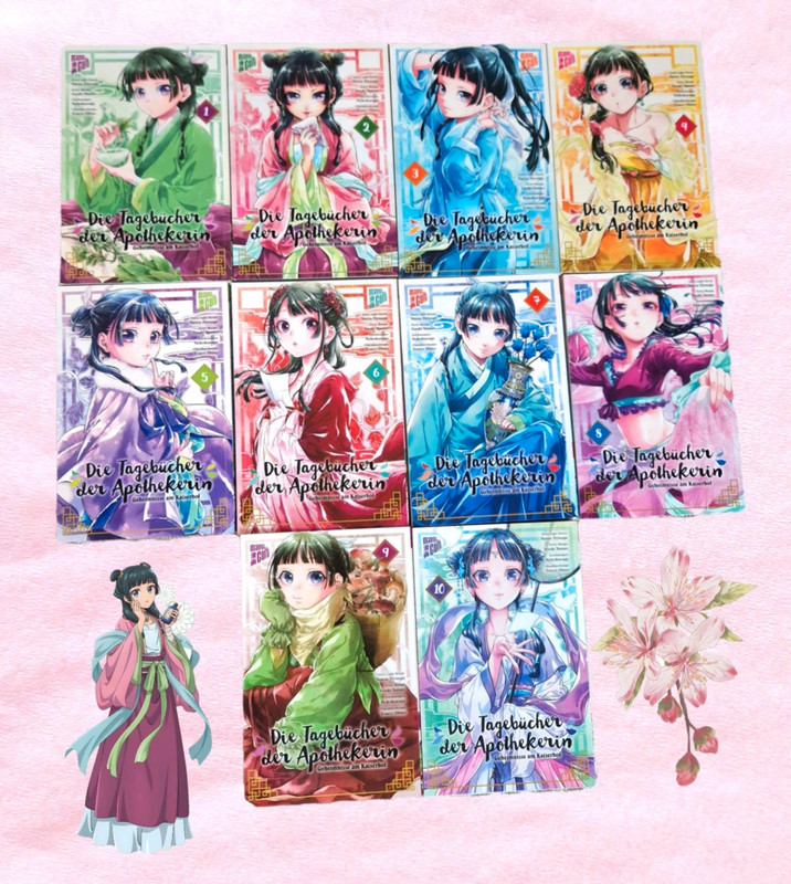 Die Tagebücher der Apothekerin 1-10 Manga