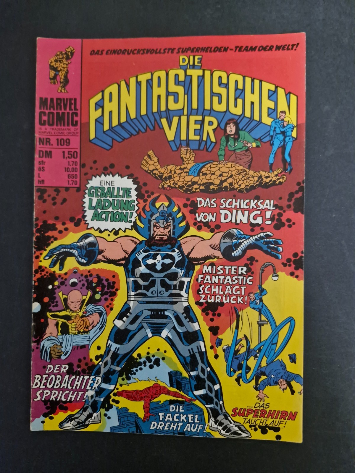 I Fantastici Quattro Fumetto n.109 ( Williams Marvel) Z1-2