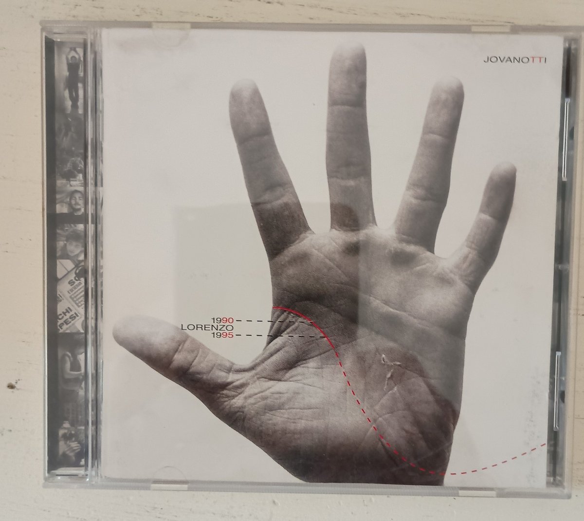jovanotti "lorenzo 1990-1995" cd compilation 1995 polygram italia