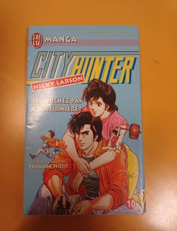 Manga City Hunter - Nicky Larson - Volume 10 - Ne touchez pas à l'infirmière - Edition J'ai lu