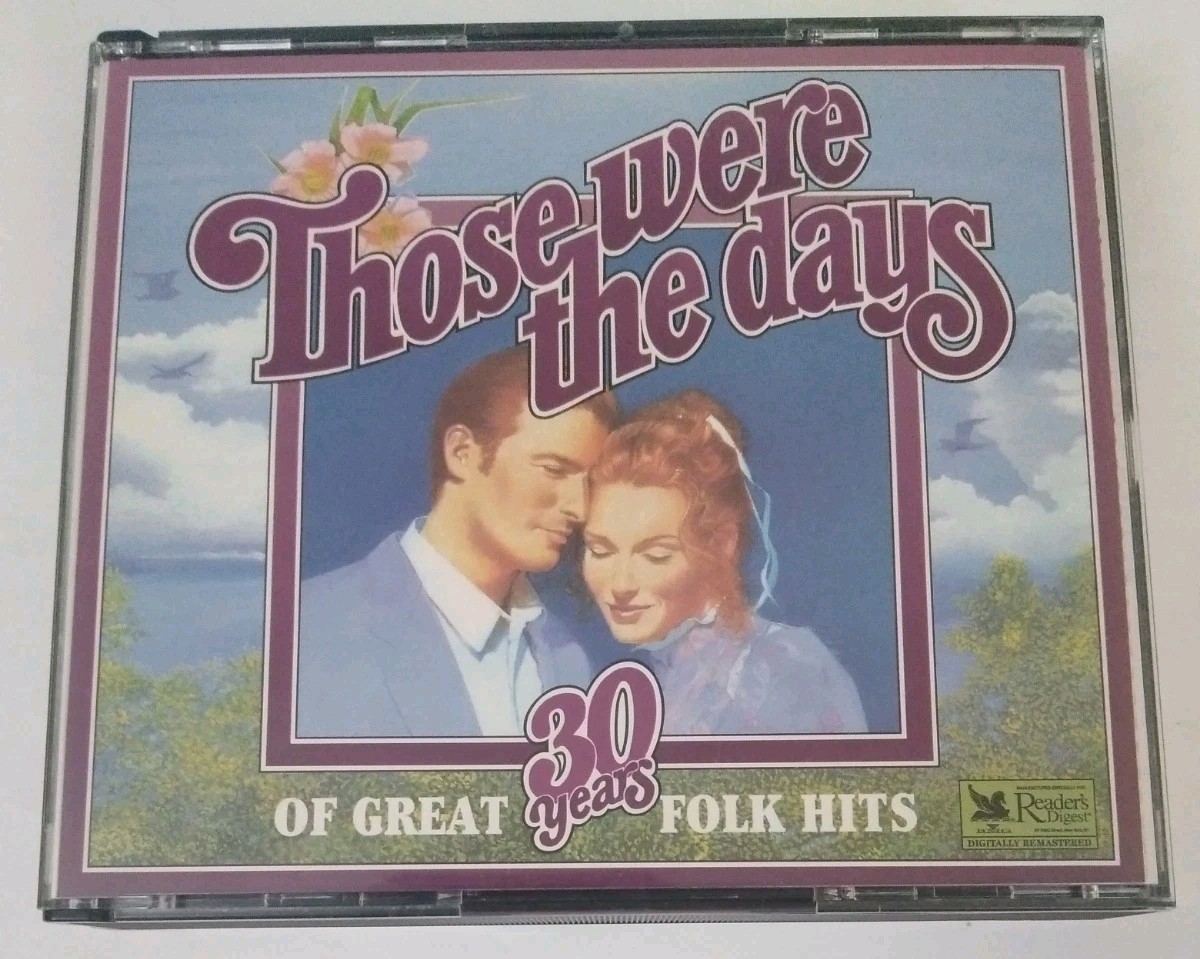 Those Were the Days: 30 Years of Great Folk Hits 4-CD Set 1996 Reader's Digest