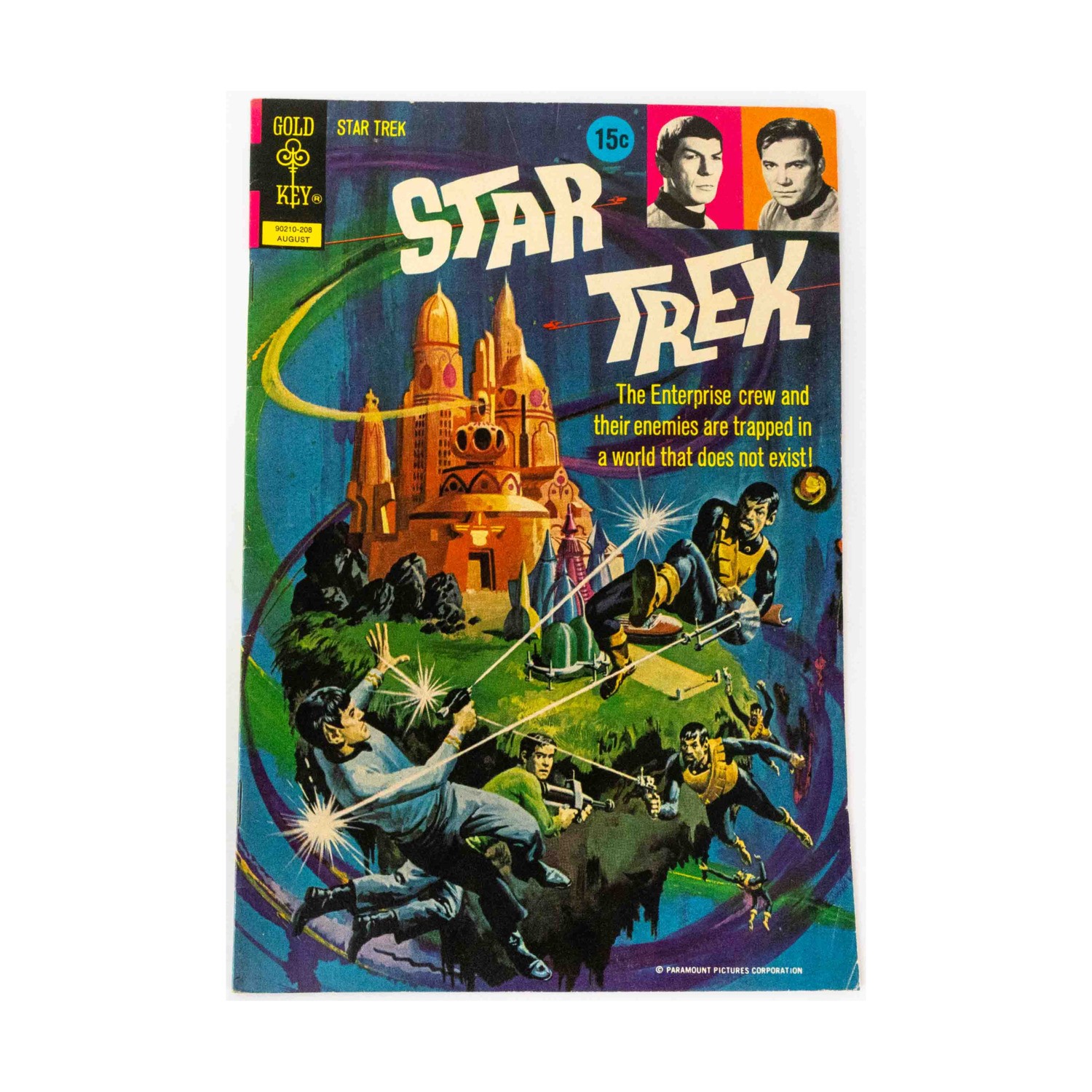 Gold Key Comics Novels & Comics Star Trek 1st Series #15 (Newsstand Ed) VG+