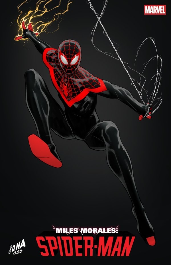 MILES MORALES SPIDER-MAN #5 DAVID NAKAYAMA COLORE NERO VARIANTE QUASI NUOVO PREVENDITA 12/9