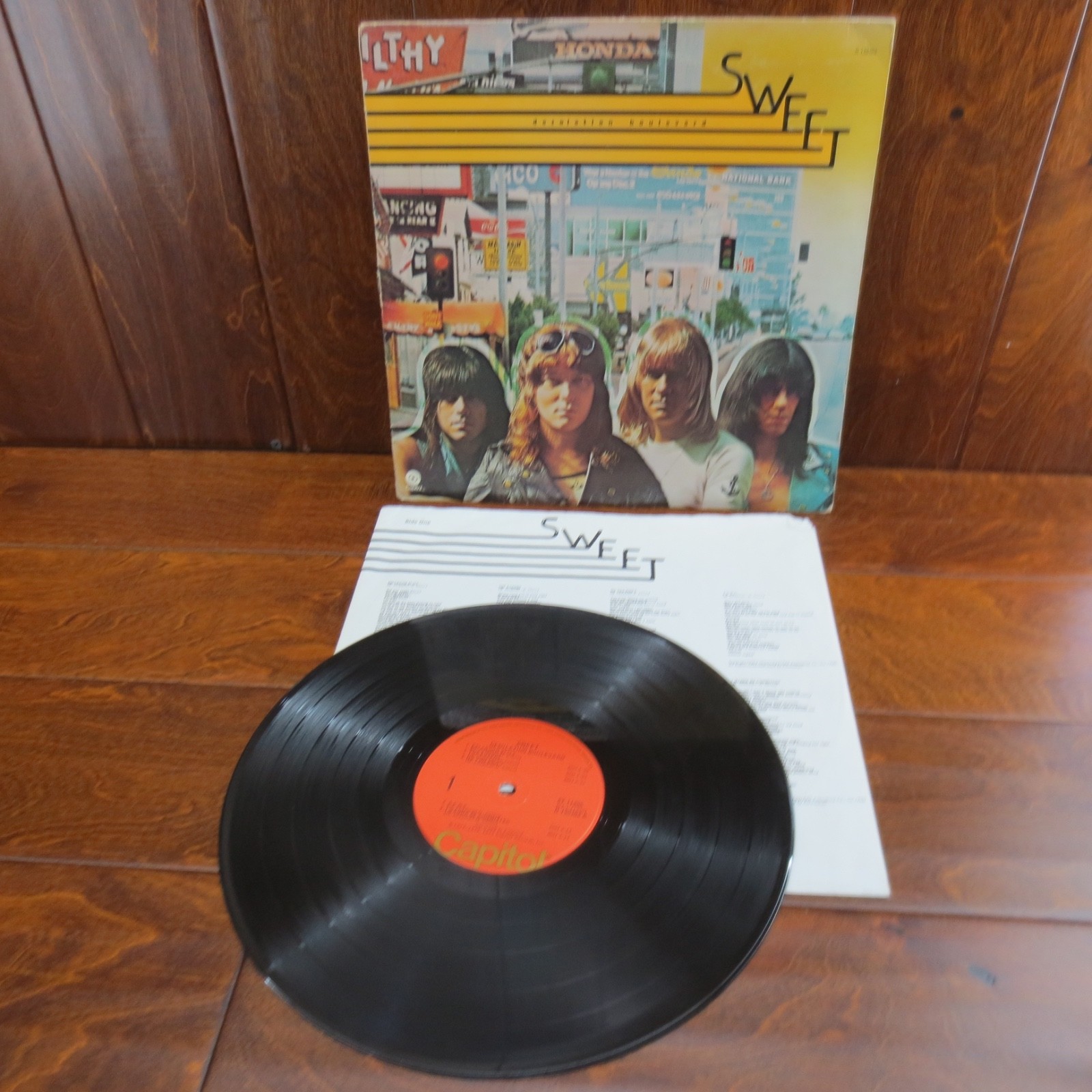 Sweet Desolation Boulevard LP 1975 Capitol ST-11395