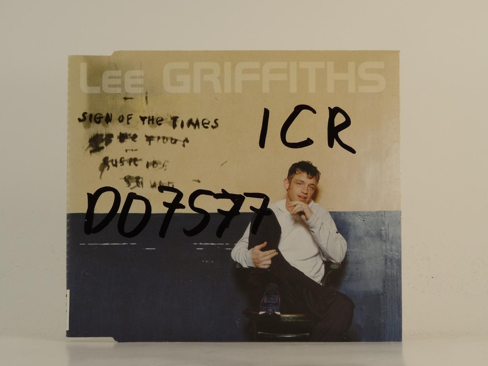 LEE GRIFFITHS SIGN OF THE TIMES (H1) 3 Track CD Single plus Picture Sleeve ZTT R