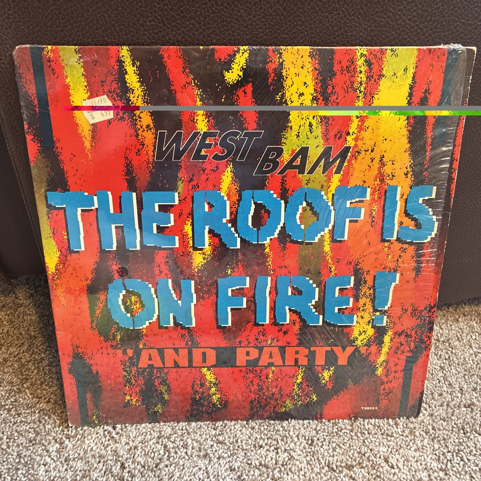West Bam The Roof Is On Fire And Party 1991 Vinyl LP Album With Shrink