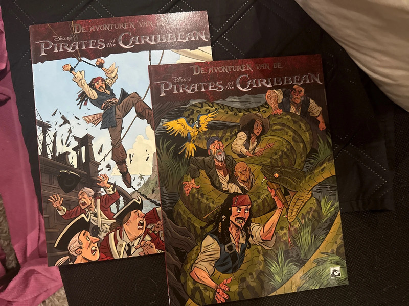 Disney’s pirates of the Caribbean stripboeken