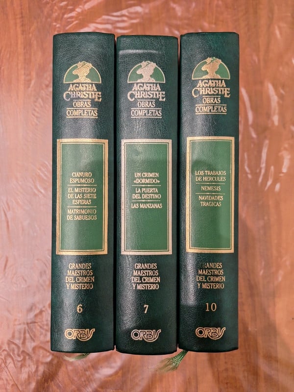 Agatha Christie 6, 7, 10. Barcelona 1987.