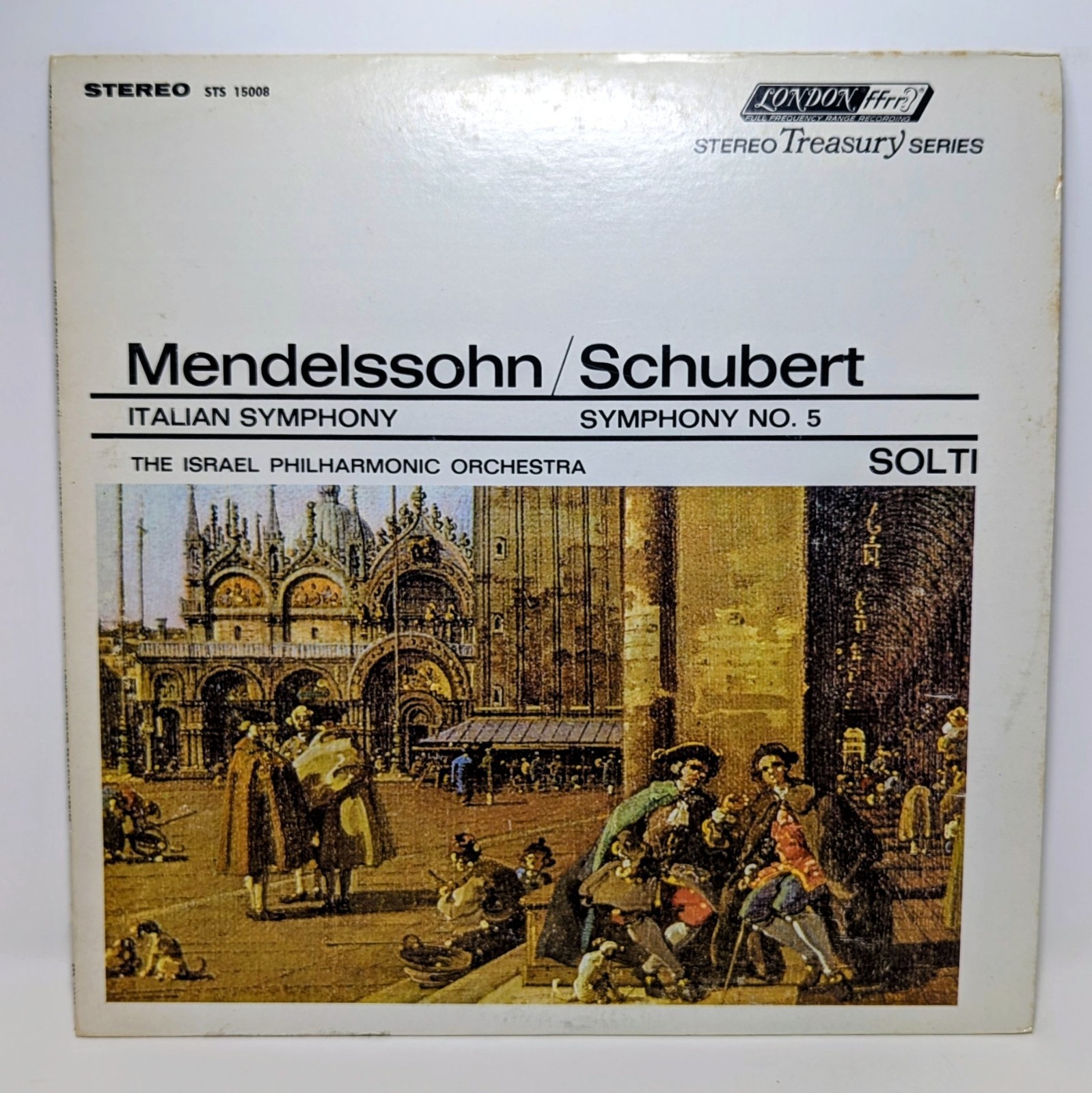 Mendelssohn Italian Symphony~Schubert Symphony No. 5 Israel Philharmonic~Solti