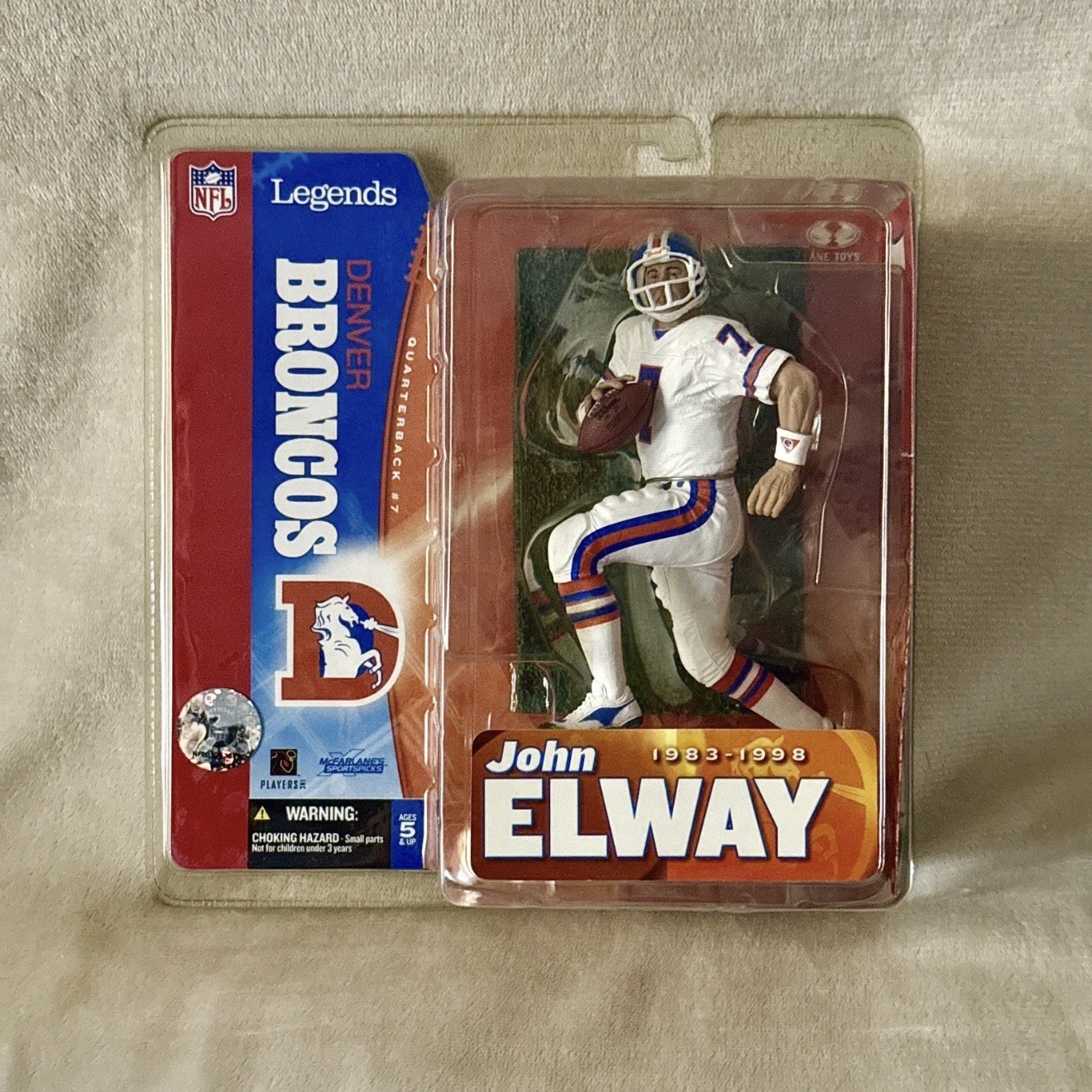 Set action figure McFarlane Staubach, Owens, Brown, Elway