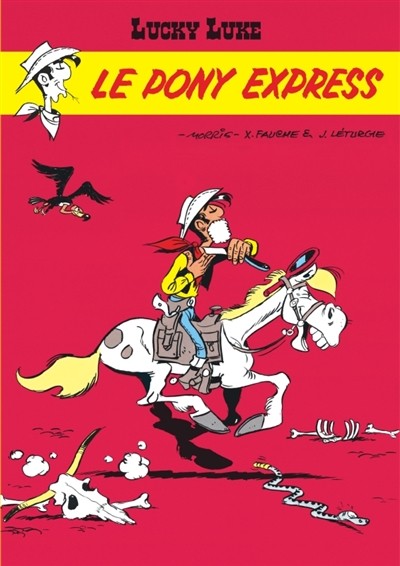 LUCKY COMICS Lucky Luke  Le Pony Express Édition Souple (French) 28 by Morris