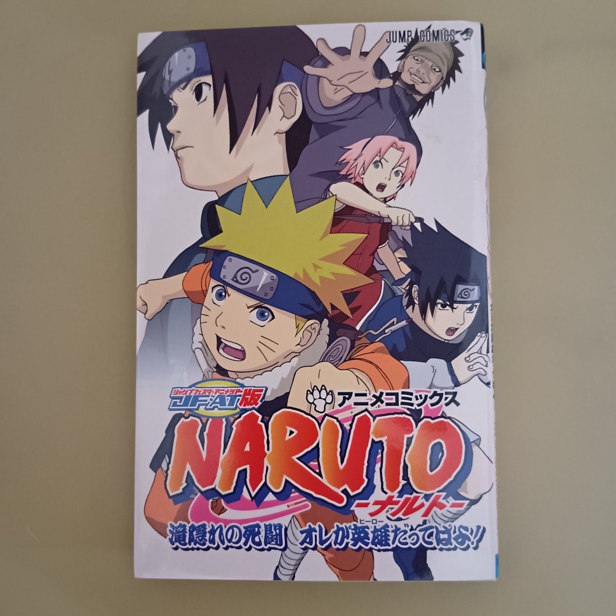 Naruto: Proteggi il Villaggio delle Cascate!  ANIME MANGA BOOK 2005 1° STAMPA GIAPPONE