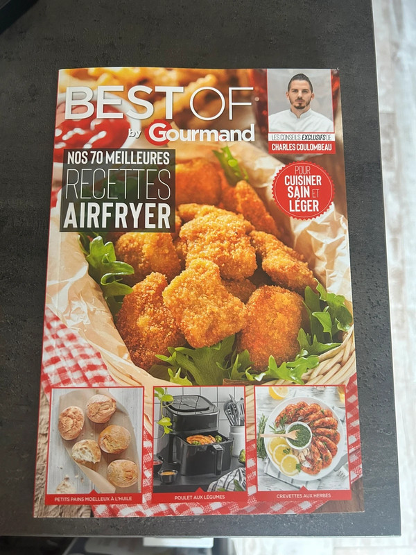 Livre  de cuisine airfryer
