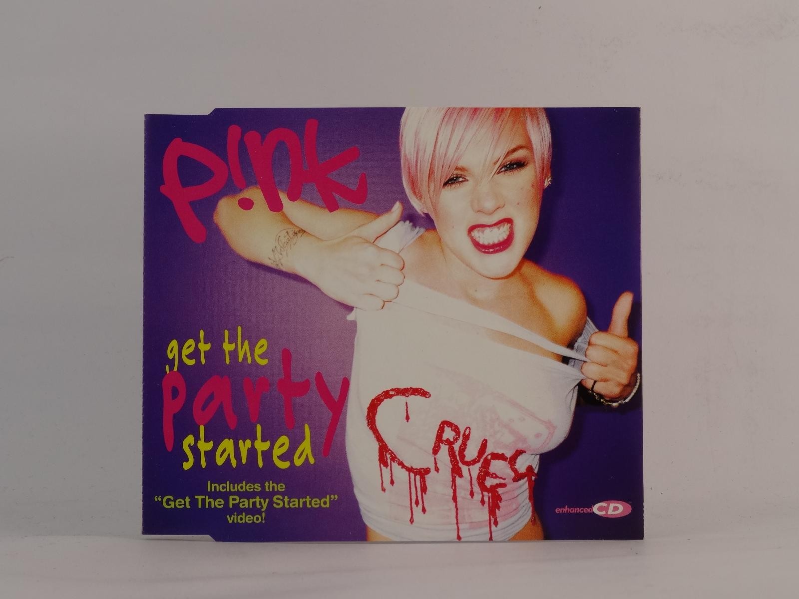 PINK GET THE PARTY STARTED (H37) 4 Track CD Single plus Picture Sleeve ARISTA/BM