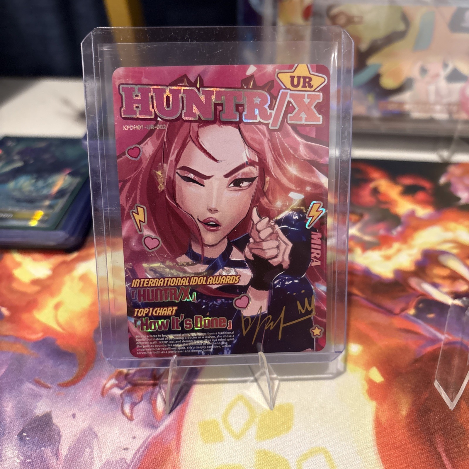2026 Kayou KPop Demon Hunters Trading Card #KPDH01-UR-002 - Mira
