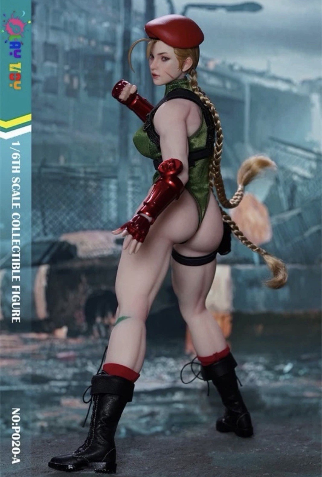 PLAY TOY P020A 1/6 Fighter Girl Warrior Cammy 12" Female Action Figure Model New