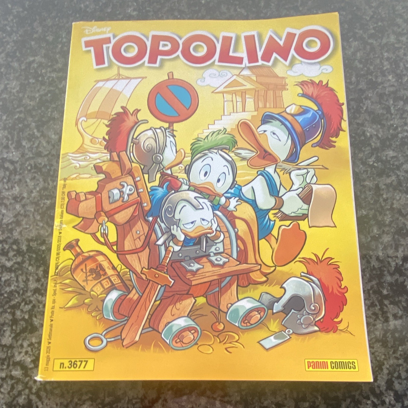 Panini Comics Topolino n. 3677 2020 IT a colori firmato Ziche Artibani
