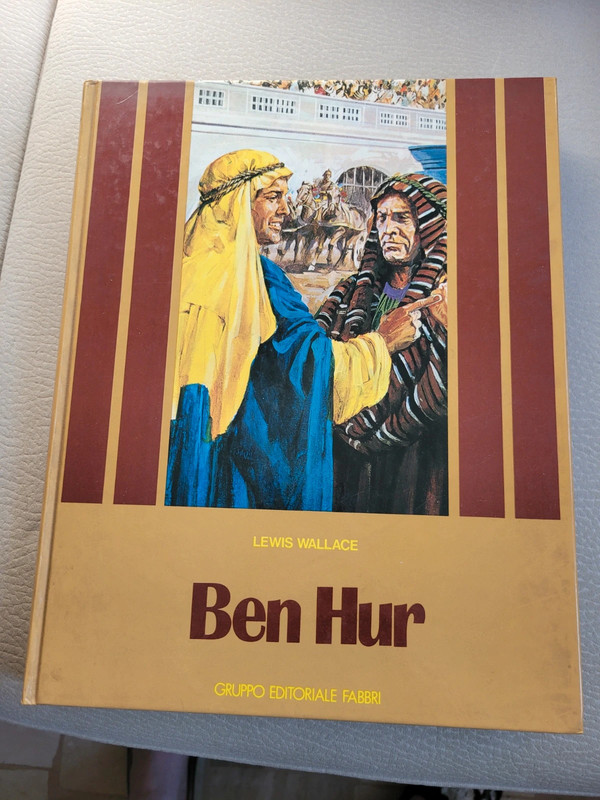 Ben Hur - Lewis Wallace - Edizioni Fabbri Vintage Cartonato