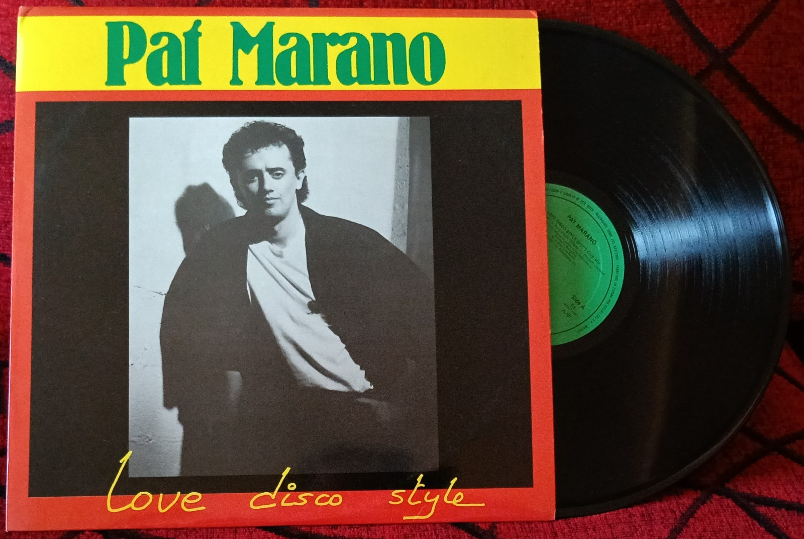 PAT MARANO ** Love Disco Style ** 1987 SPAIN 3-TRACK 12" SINGLE