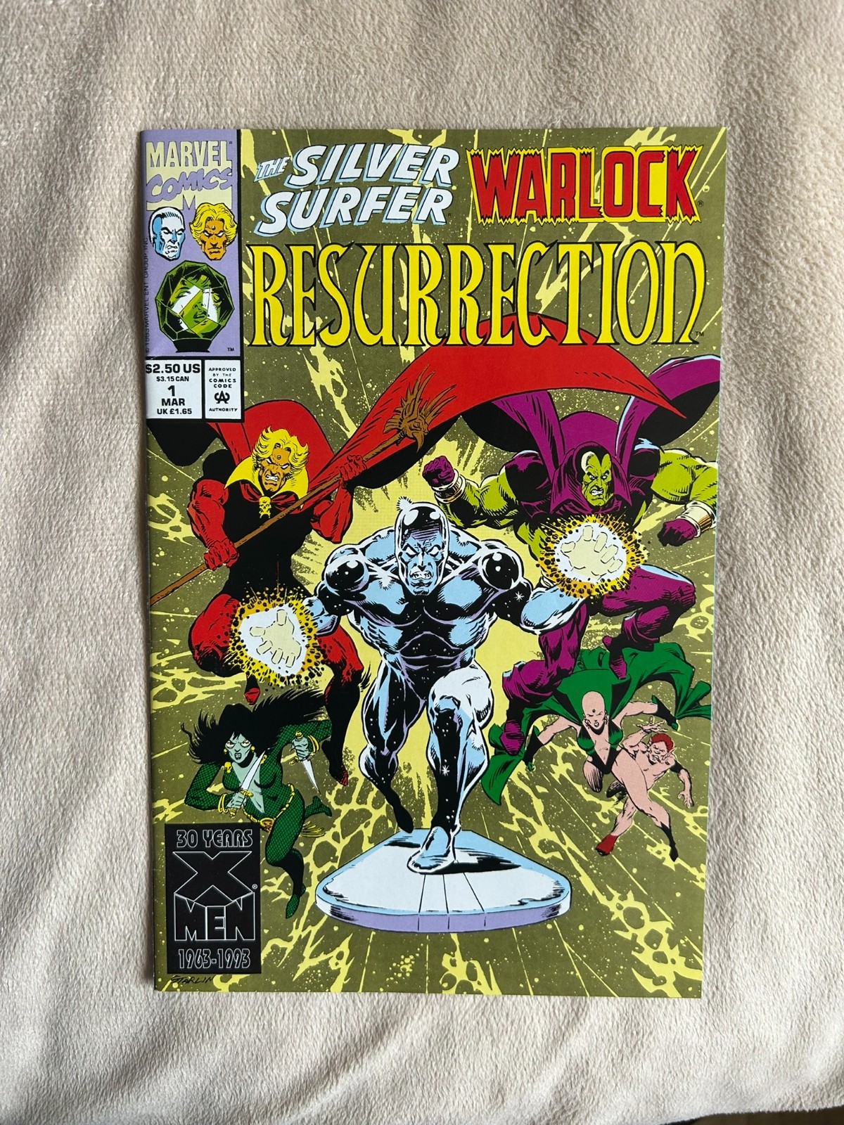 Marvel Comics The Silver Surfer Warlock Resurrection Vol 1 #1 1993 Jim Starlin