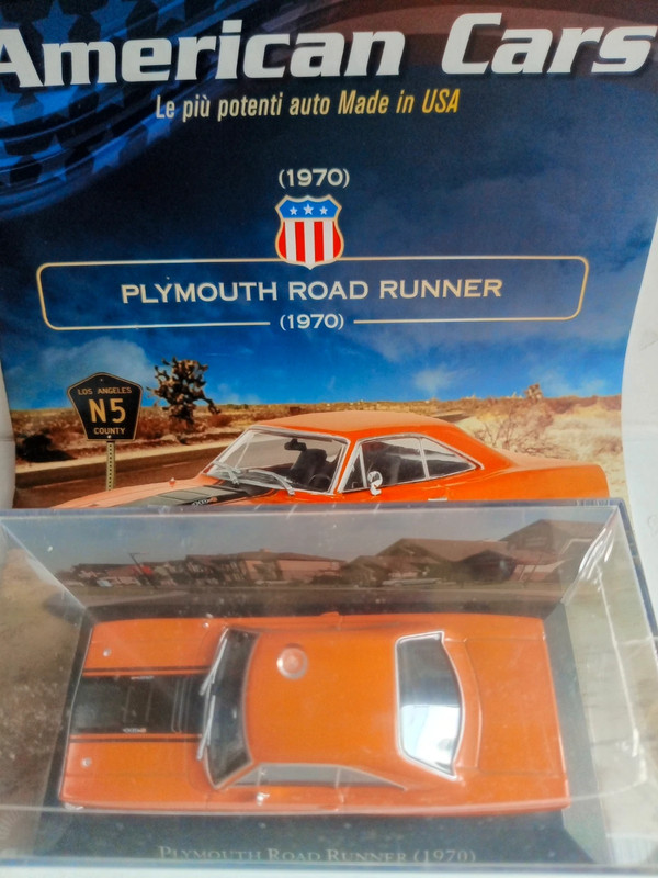 Plymouth Road Runner - 1970 scala 1/43