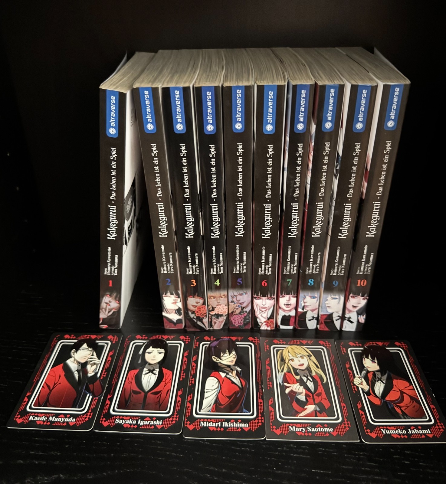 Kakegurui La Vita È Un Gioco 1-10, Italiano, Carte Personaggio