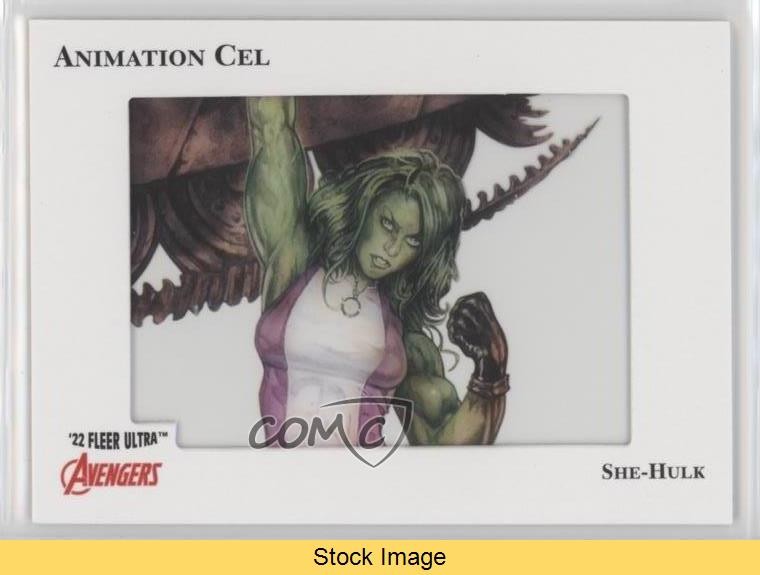 2022 Fleer Ultra Avengers Animation Cels She-Hulk #64 READ 05iv