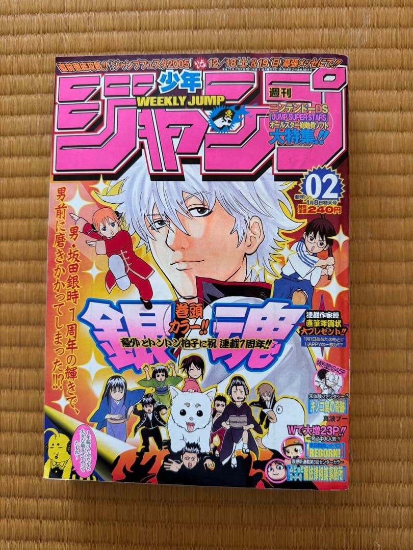 Salto Settimanale Shonen 2005 n. 2 Gintama