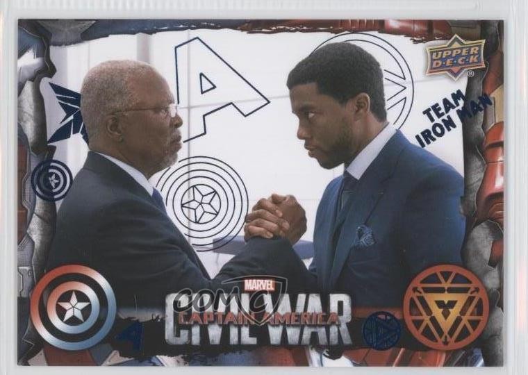 2016 Upper Deck Marvel Blue Foil Captain America: Civil War #38 0f8