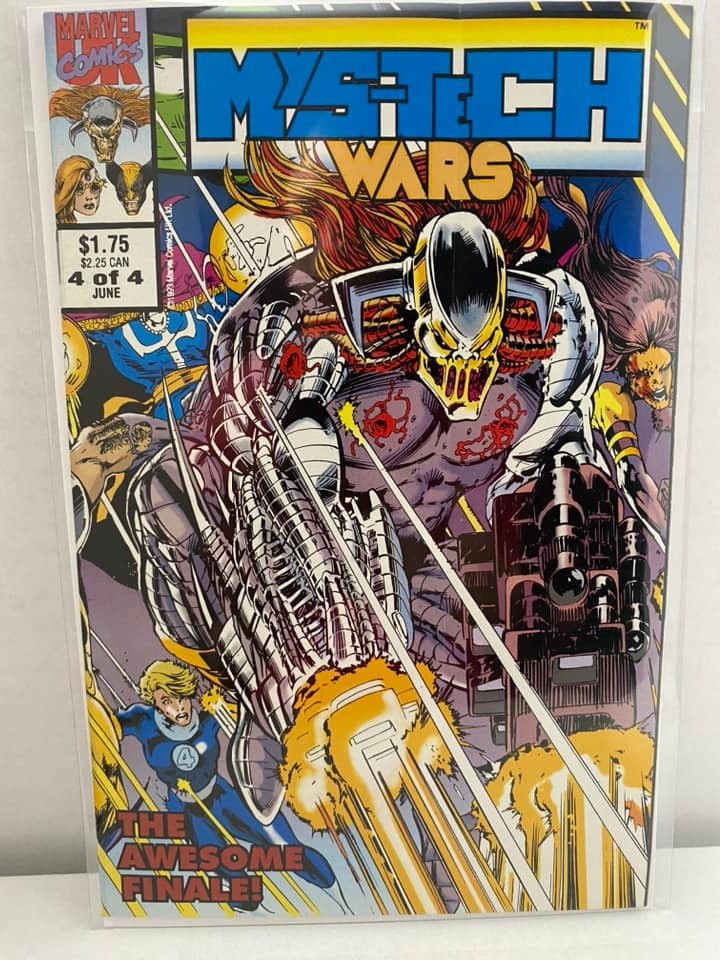 36375: MARVEL MYSTECH WARS #4 Fine Grade