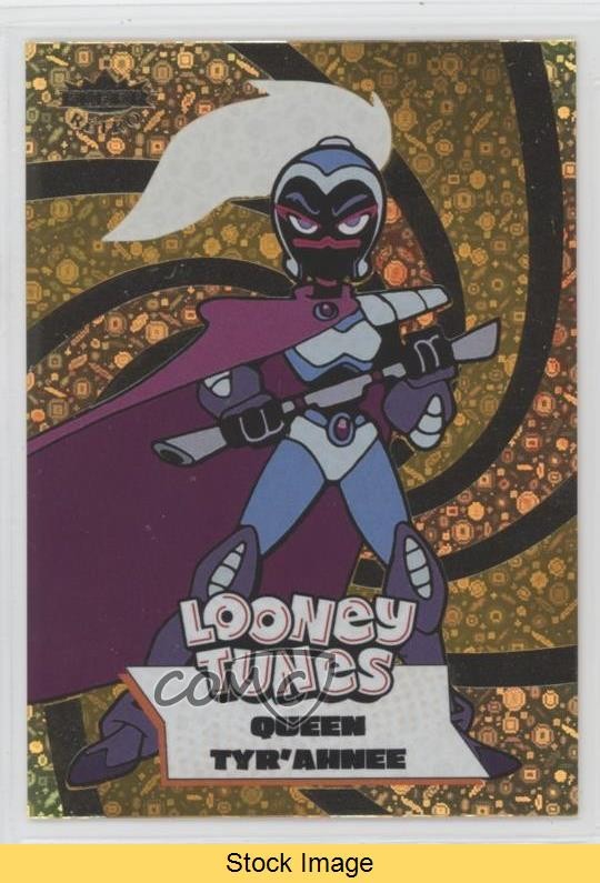 2024 Fleer Retro Looney Tunes Gold Confetti Queen Tyr'ahnee #33 READ 4et