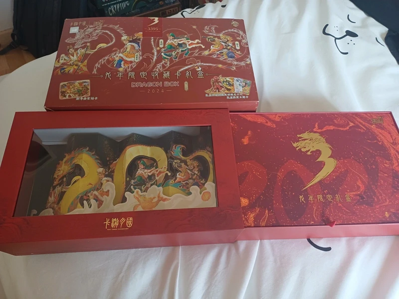 coffret collector Dragon Box 2024 édité par Kayou Super, dédié à "The Three Kingdoms
