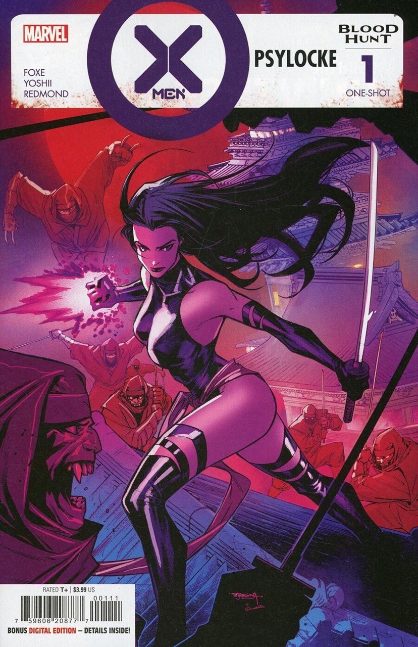 X-MEN: BLOOD HUNT ~ PSYLOCKE #1 One Shot VAMPIRE / VGC 9.4 Near Mint MARVEL 2024