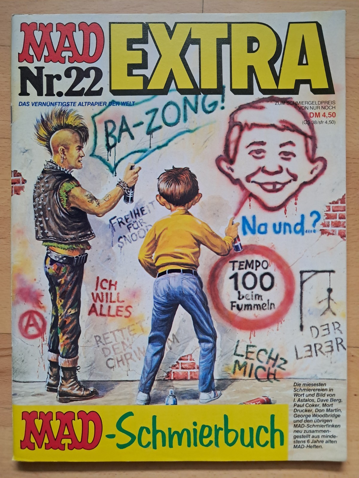 MAD Extra n.22 - BSV COMICHEFT Satira TOP Z0-1 PRIMA EDIZIONE ORIGINALE