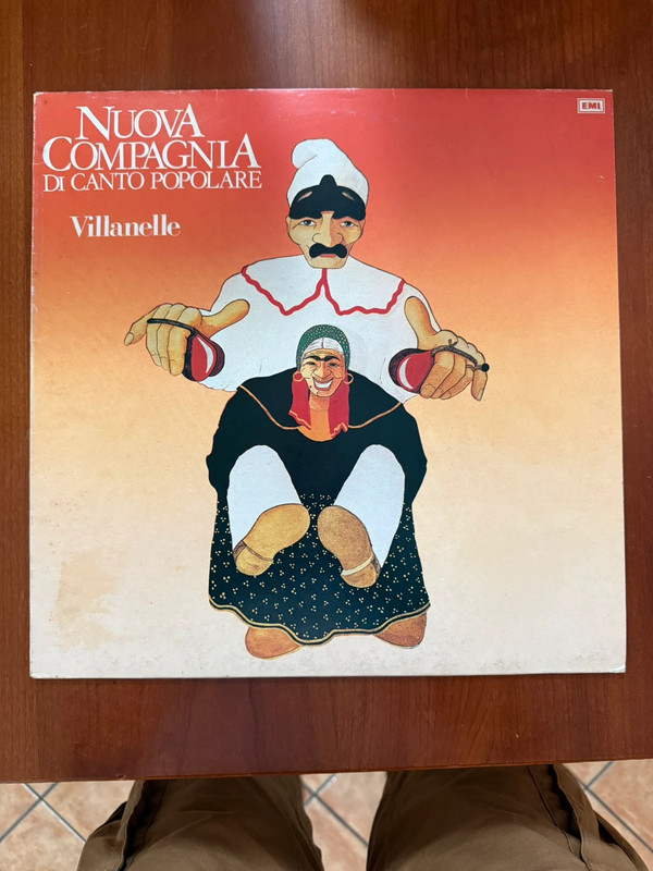 Nuova Compagnia di Canto Popolare – Villanelle – Vinile 1983 – Edizione italiana