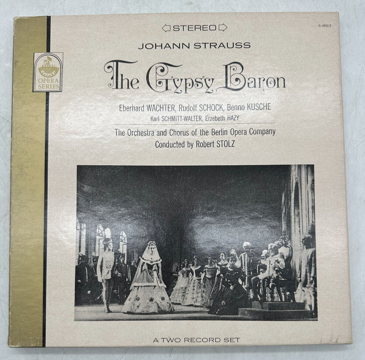 The Gypsy Baron Johann Strauss Jr. Robert Stolz Everest S-469/2 EX/NM