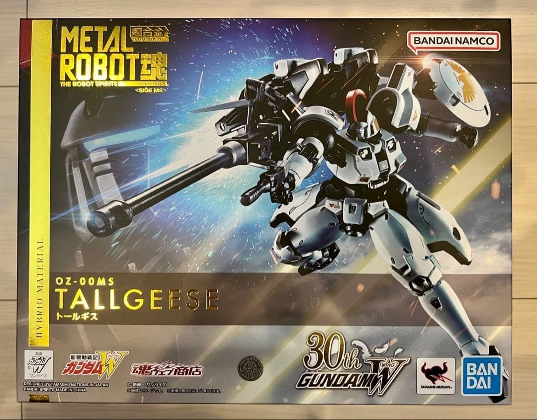 Metal Robot Spirits Gundam Tallgeese OZ-00MS Modellino Bandai dal Giappone Nuovo