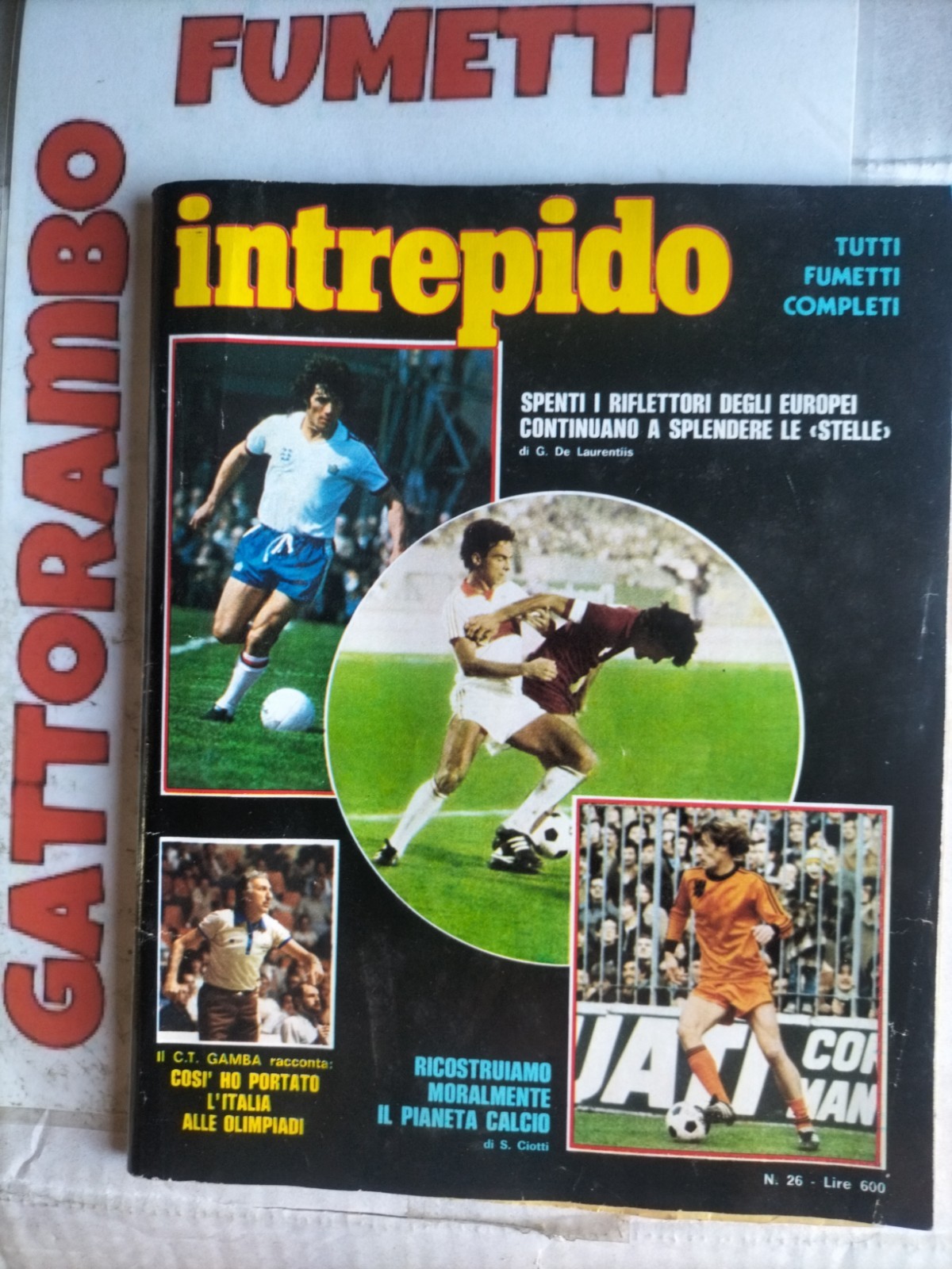Intrepido N.26 di Euro 1980 Edizioni Universo buono+