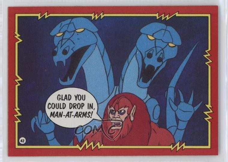 1984 Mattel Masters of the Universe Beast Man Triumphant! #42 19zq