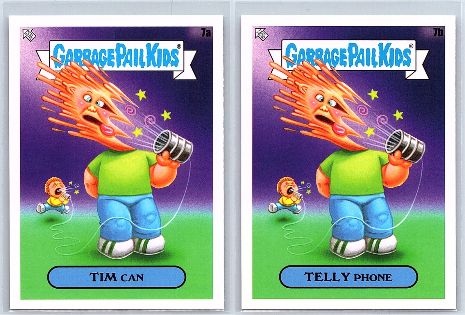 Secchio Spazzatura Telefono Bambini Spoof Tim & Telly Set 2 Carte