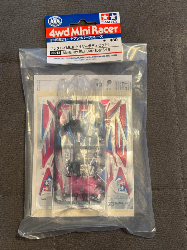 Tamiya - Manta Ray Mk.II Clear Body Set II