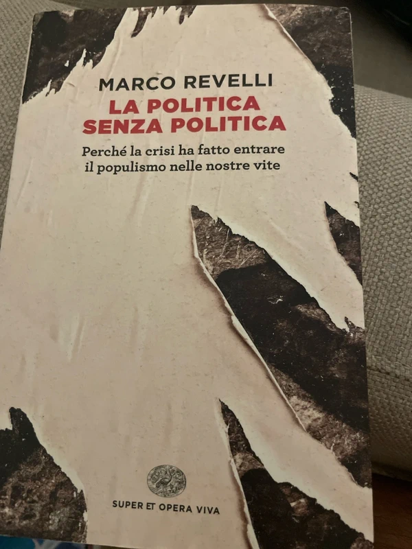 Marco Revelli - La politica senza politica