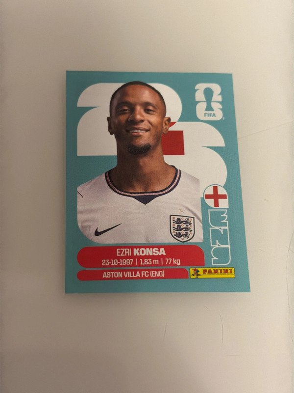 Panini WM 2026 Konsa ENG5