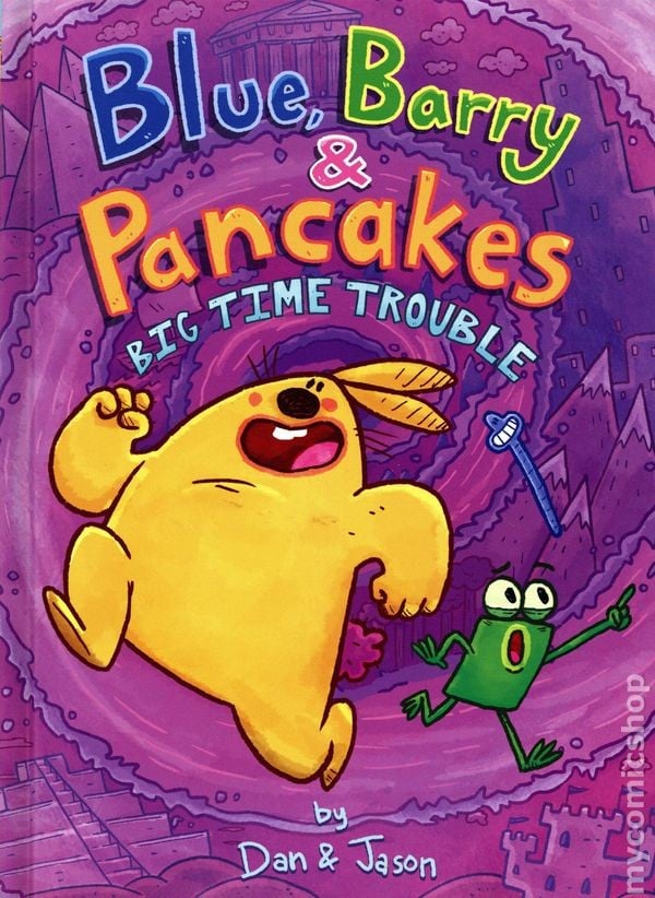 Blue, Barry and Pancakes Big Time Trouble HC #1-1° NM 2022 Immagine Stock