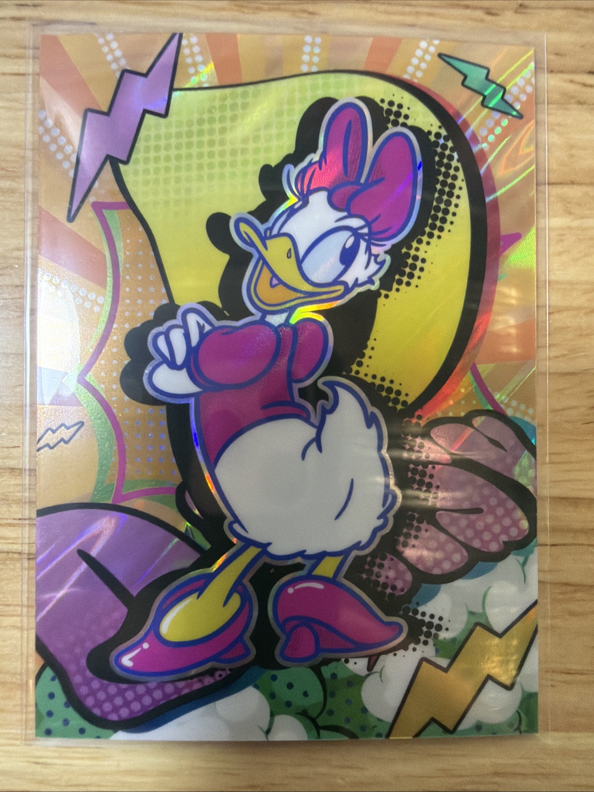 Daisy Duck Pop Art 2025 Shining Soul Disney Chrome Refractor SP Super Rare SR