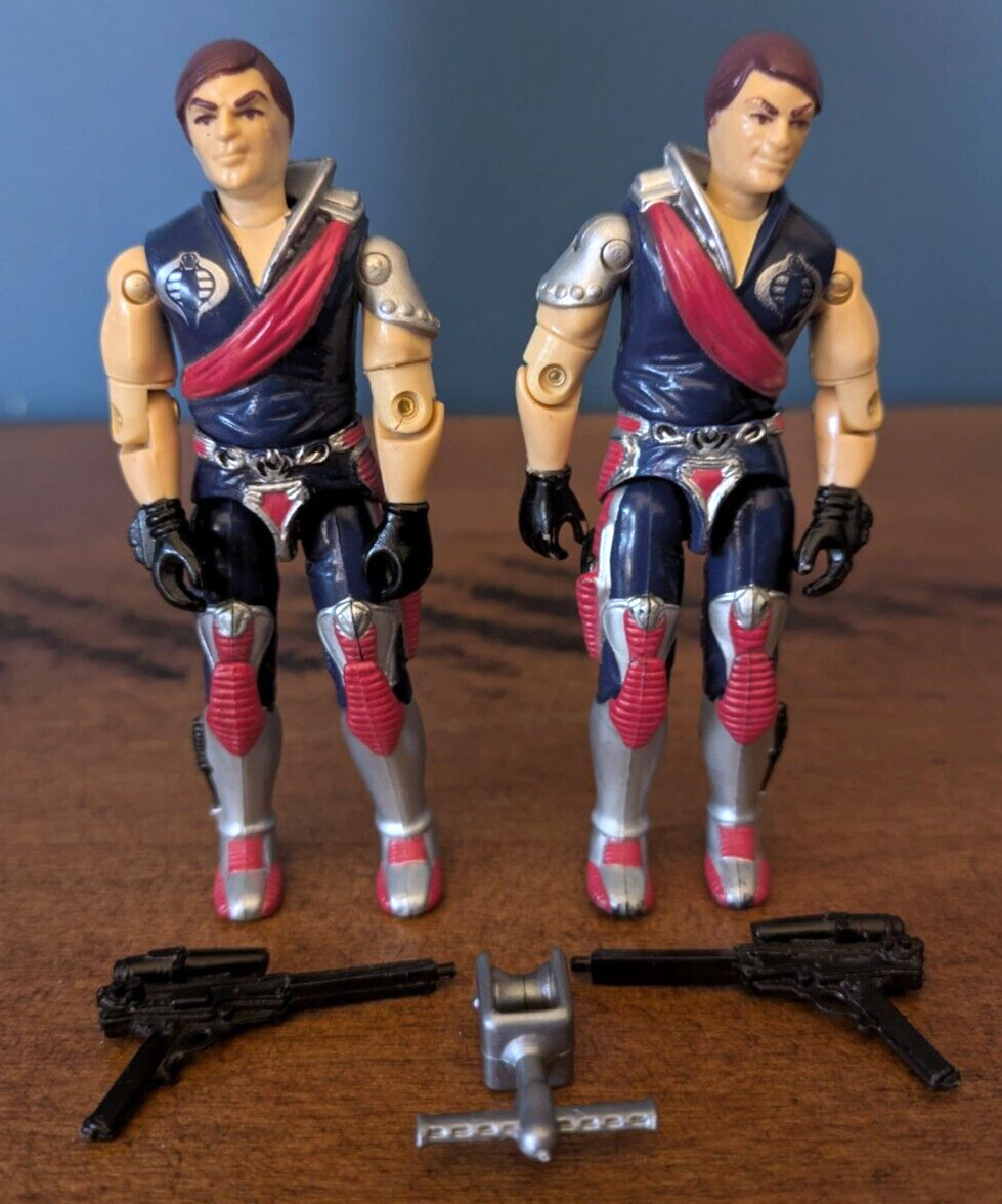 G.I. Accessori action figure GI JOE 1985 Crimson Guard Twins TOMAX & XAMOT 85