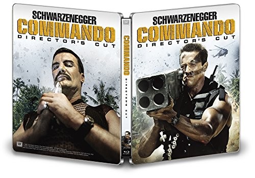 COMMANDO Director's Cut 30th Anniversary Blu-ray Steelbook Japan forma libro JP